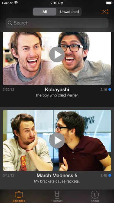 Emulate iPhone app Jake and Amir using MyAndroid Emulate iPhone app Jake and Amir using MyAndroid