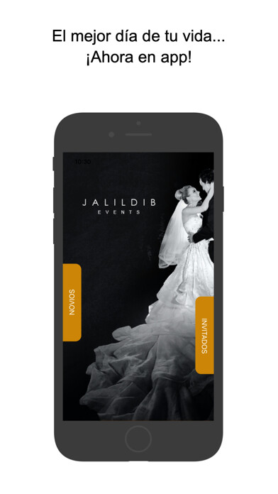 Emulate iPhone app Jalil Dib Wedding Planner using MyAndroid