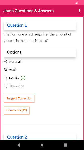 Run android online APK Jamb:Past questions and answer from MyAndroid or emulate Jamb:Past questions and answer using MyAndroid