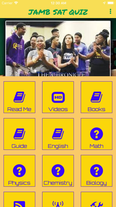 Emulate iPhone app JAMB SAT QUIZ using MyAndroid Emulate iPhone app JAMB SAT QUIZ using MyAndroid