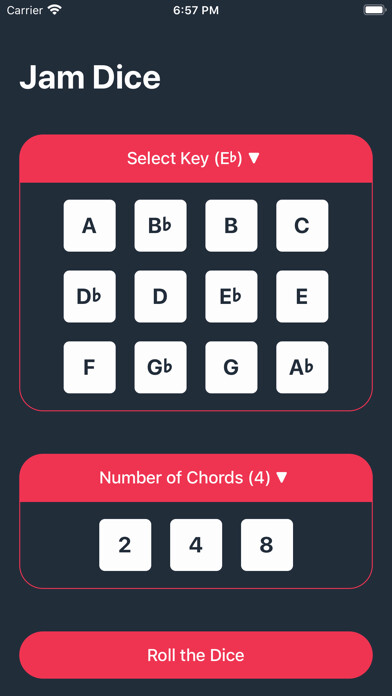 Emulate iPhone app Jam Dice using MyAndroid