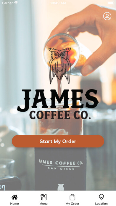 Emulate iPhone app James Coffee Company using MyAndroid Emulate iPhone app James Coffee Company using MyAndroid
