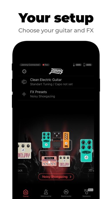 Emulate iPhone app Jammy Guitar using MyAndroid Emulate iPhone app Jammy Guitar using MyAndroid