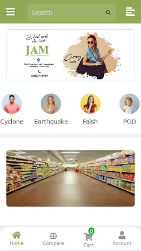 Run android online APK JAM Online Shopping Mall from MyAndroid or emulate JAM Online Shopping Mall using MyAndroid