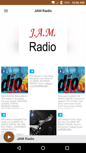 Emulate Android APK JamRadio Emulate Android APK JamRadio