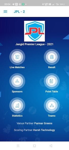 Run android online APK Jangid Premier League Jodhpur from MyAndroid or emulate Jangid Premier League Jodhpur using MyAndroid