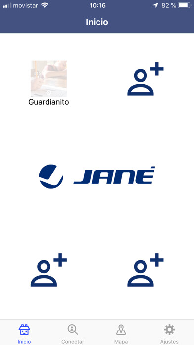 Emulate iPhone app Jané Guard, child safety using MyAndroid