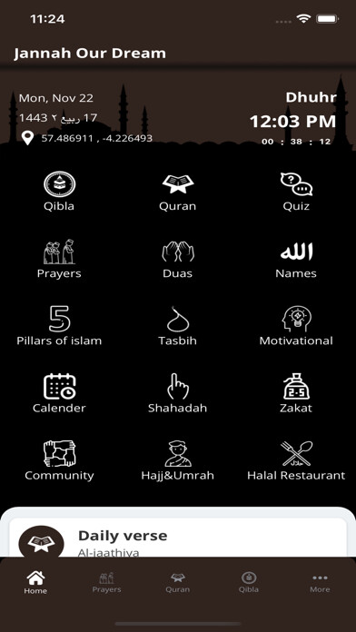 Emulate iPhone app jannah our dream using MyAndroid Emulate iPhone app jannah our dream using MyAndroid