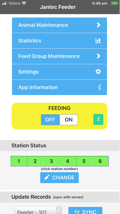 Emulate iPhone app Jantec Mobile ID Grain Feeder using MyAndroid Emulate iPhone app Jantec Mobile ID Grain Feeder using MyAndroid