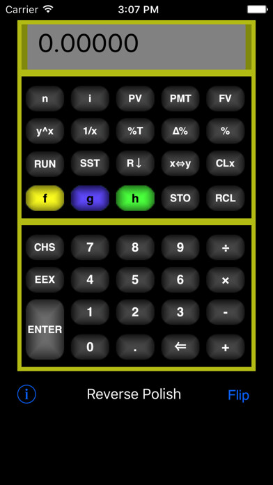 Emulate iPhone app Janus Calculator using MyAndroid
