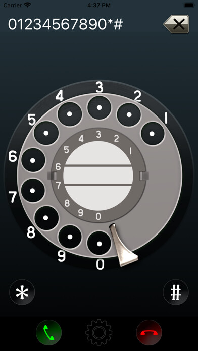 Emulate iPhone app Japanese Classic Rotary Dialer using MyAndroid Emulate iPhone app Japanese Classic Rotary Dialer using MyAndroid