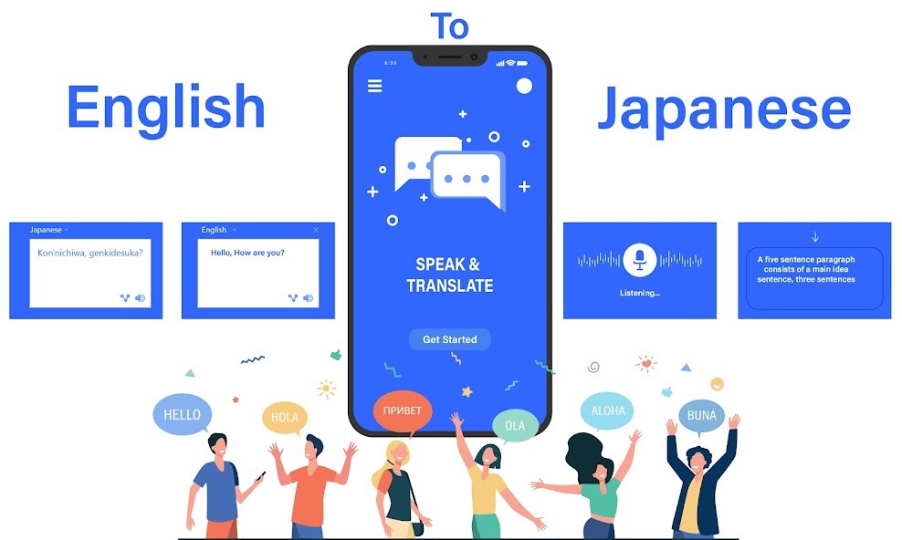 Run android online APK Japanese Translator: Japanese Voice Translation from MyAndroid or emulate Japanese Translator: Japanese Voice Translation using MyAndroid