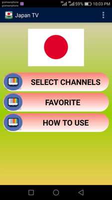 Emulate Android APK Japan TV Channels HD