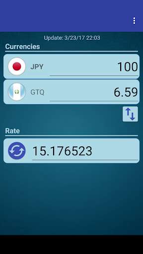 Run android online APK Japan Yen x Guatemala Quetzal from MyAndroid or emulate Japan Yen x Guatemala Quetzal using MyAndroid
