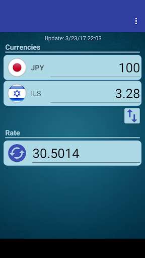Run android online APK Japan Yen x New Israeli Shekel from MyAndroid or emulate Japan Yen x New Israeli Shekel using MyAndroid
