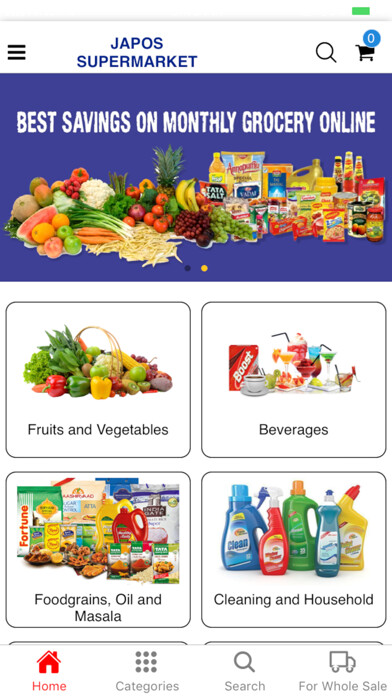 Emulate iPhone app Japos Supermarket using MyAndroid Emulate iPhone app Japos Supermarket using MyAndroid