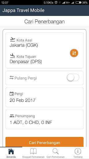 Run android online APK Jappa Travel mobile from MyAndroid or emulate Jappa Travel mobile using MyAndroid