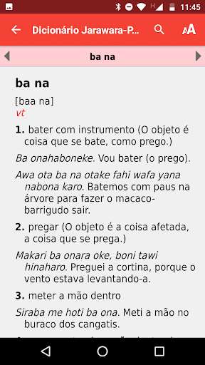 Run android online APK Jarawara-Portuguese Dictionary from MyAndroid or emulate Jarawara-Portuguese Dictionary using MyAndroid