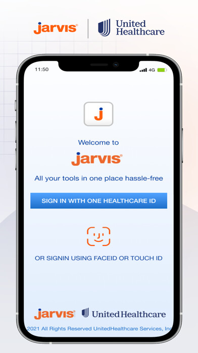 Emulate iPhone app Jarvis (UnitedHealthcare) using MyAndroid