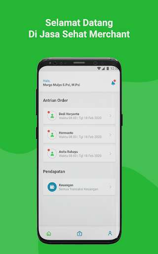Run android online APK Jasa Sehat Merchant from MyAndroid or emulate Jasa Sehat Merchant using MyAndroid