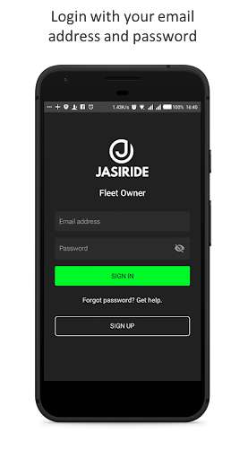 Run android online APK JasiRide Fleet from MyAndroid or emulate JasiRide Fleet using MyAndroid