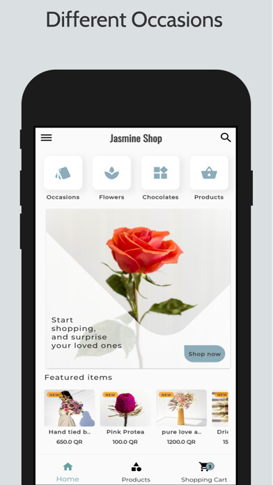 Emulate iPhone app Jasmine shop using MyAndroid Emulate iPhone app Jasmine shop using MyAndroid