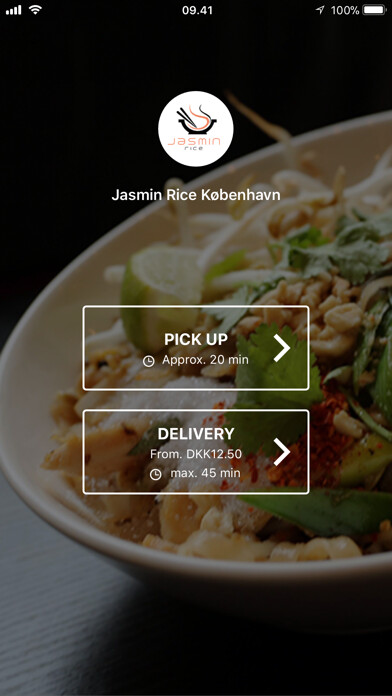 Emulate iPhone app Jasmin Rice København using MyAndroid