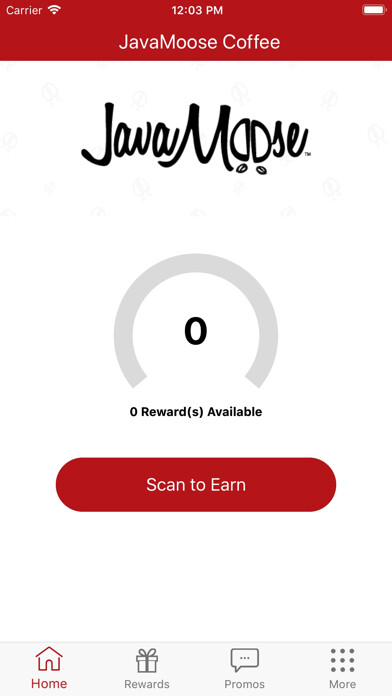 Emulate iPhone app JavaMoose Coffee Rewards using MyAndroid Emulate iPhone app JavaMoose Coffee Rewards using MyAndroid