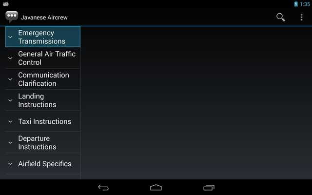 Emulate Android APK Javanese Aircrew Phrases Emulate Android APK Javanese Aircrew Phrases