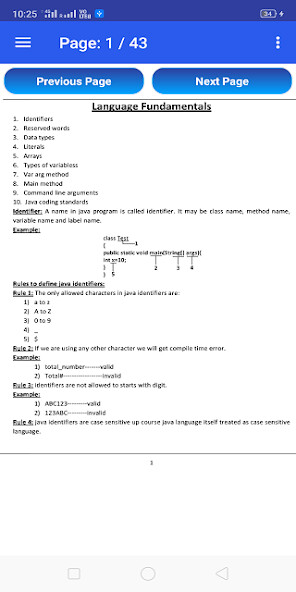 Run android online APK Java Notes from MyAndroid or emulate Java Notes using MyAndroid