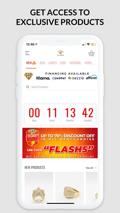 Emulate iPhone app Javierthejewelernyc using MyAndroid