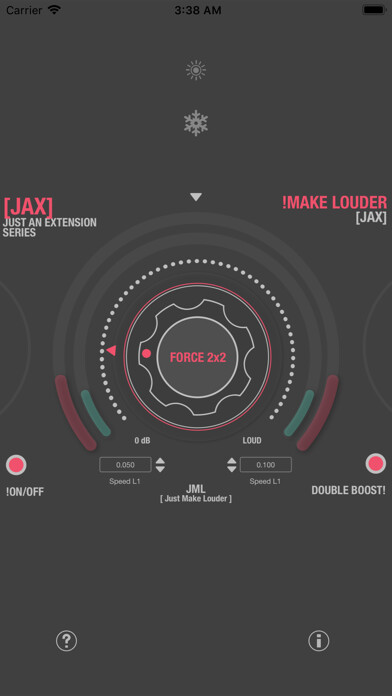 Emulate iPhone app JAX !Make Louder (Audio Unit) using MyAndroid