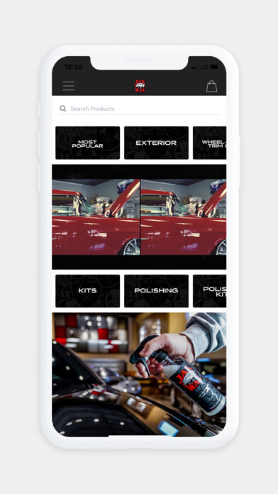 Emulate iPhone app Jax Wax using MyAndroid Emulate iPhone app Jax Wax using MyAndroid