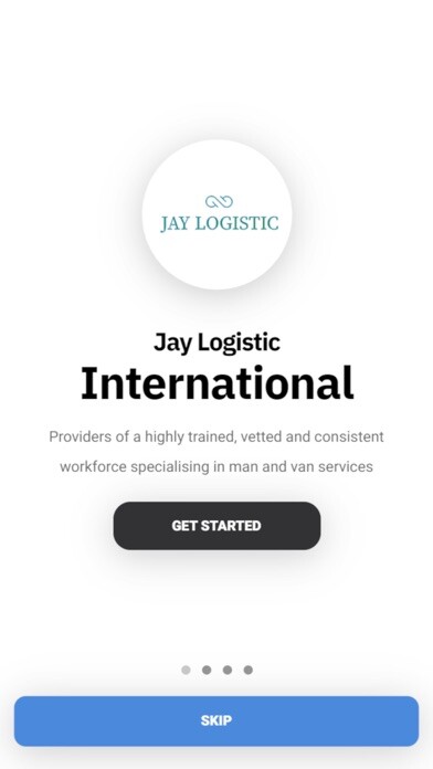 Emulate iPhone app Jay Logistic International using MyAndroid