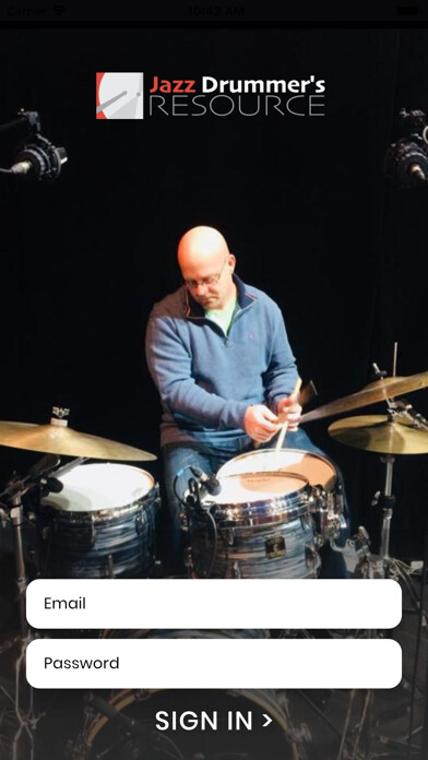 Emulate iPhone app Jazz Drummers Resource using MyAndroid Emulate iPhone app Jazz Drummers Resource using MyAndroid