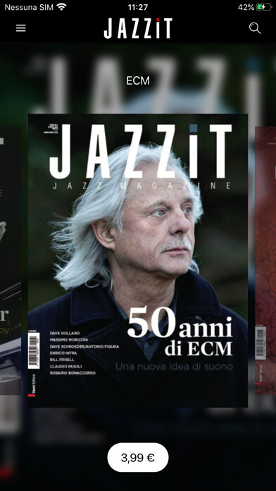 Emulate iPhone app Jazzit Magazine using MyAndroid
