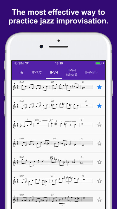 Emulate iPhone app Jazz Licks using MyAndroid