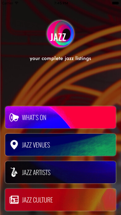 Emulate iPhone app jazzlondonlive using MyAndroid
