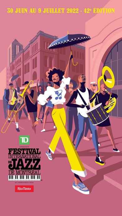 Emulate iPhone app Jazz Montréal using MyAndroid