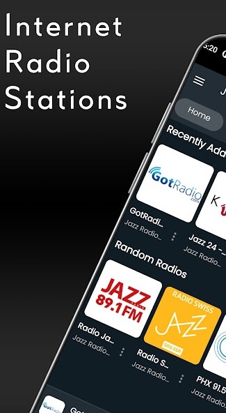 Run android online APK Jazz Music Internet Radio from MyAndroid or emulate Jazz Music Internet Radio using MyAndroid