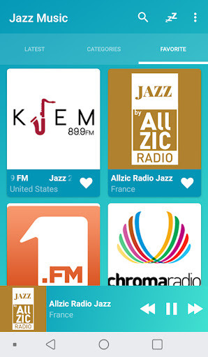 Run android online APK Jazz music online radios from MyAndroid or emulate Jazz music online radios using MyAndroid
