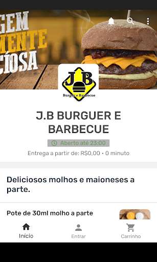 Run android online APK J.B BURGUER E BARBECUE from MyAndroid or emulate J.B BURGUER E BARBECUE using MyAndroid Run android online APK J.B BURGUER E BARBECUE from MyAndroid or emulate J.B BURGUER E BARBECUE using MyAndroid
