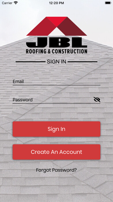 Emulate iPhone app JBL Roofing using MyAndroid Emulate iPhone app JBL Roofing using MyAndroid