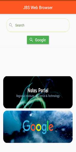 Run android online APK JBS Web Browser - No Ads from MyAndroid or emulate JBS Web Browser - No Ads using MyAndroid