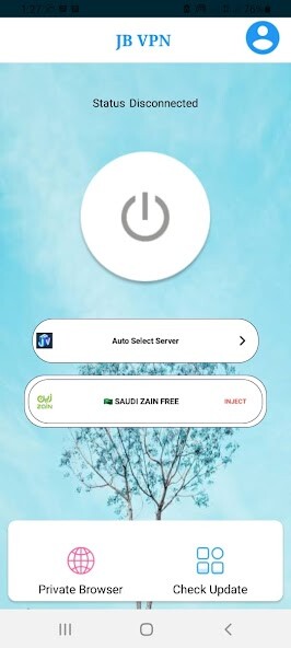 Run android online APK JB VPN from MyAndroid or emulate JB VPN using MyAndroid