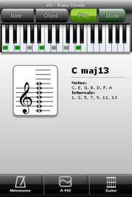 Emulate Android APK JCi Piano Chords LITE