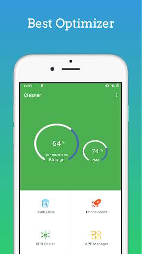 Run android online APK JCleaner - Phone Booster from MyAndroid or emulate JCleaner - Phone Booster using MyAndroid
