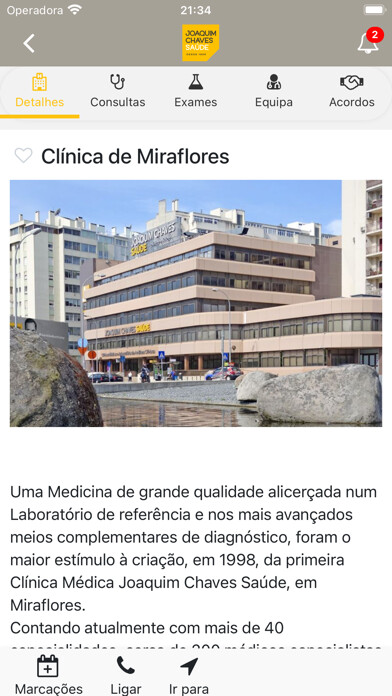 Emulate iPhone app JCS - Joaquim Chaves Saúde using MyAndroid Emulate iPhone app JCS - Joaquim Chaves Saúde using MyAndroid