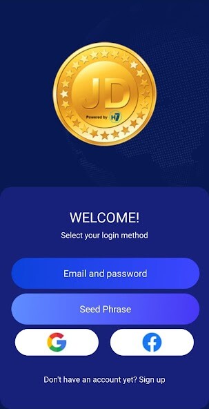 Run android online APK JDC-H7 Wallet from MyAndroid or emulate JDC-H7 Wallet using MyAndroid