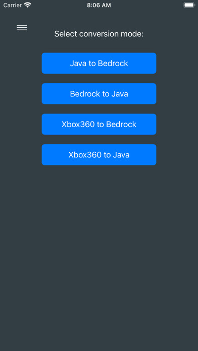 Emulate iPhone app je2be using MyAndroid